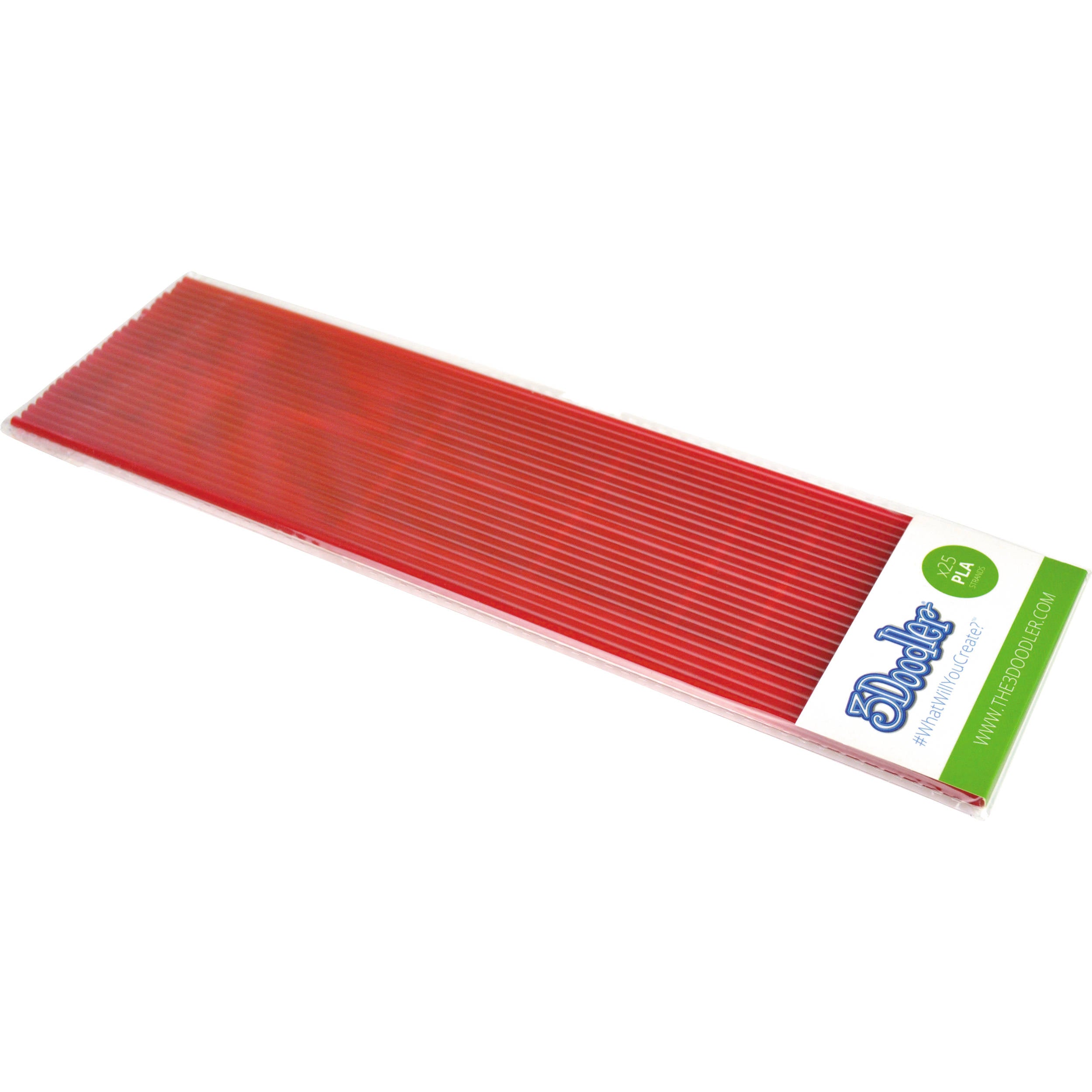 3Doodler Create+ Filament PLA - Clearly Cherry