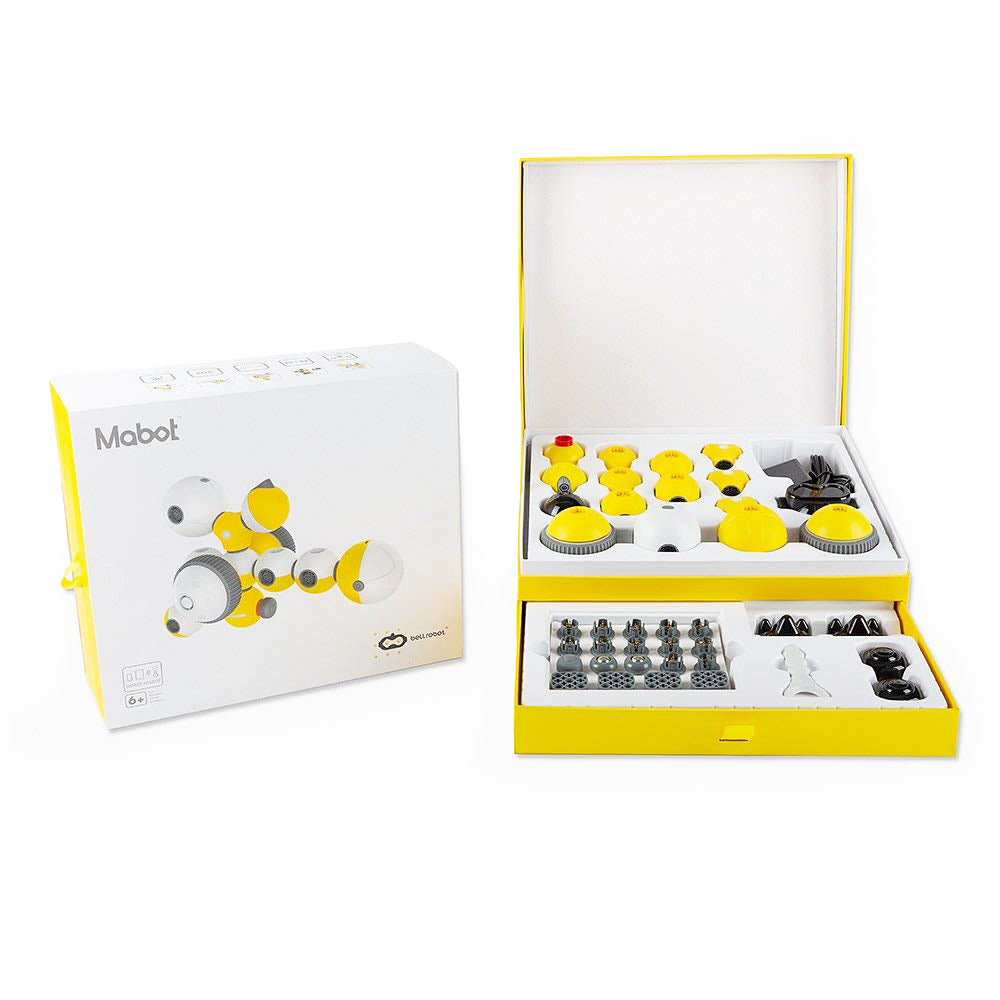 Mabot B - STEM Building & Coding Robot for Kids [Advanced Kit]