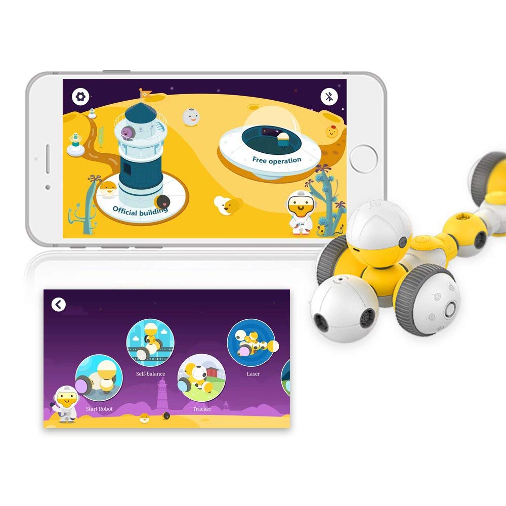 Mabot B - STEM Building & Coding Robot for Kids [Advanced Kit]