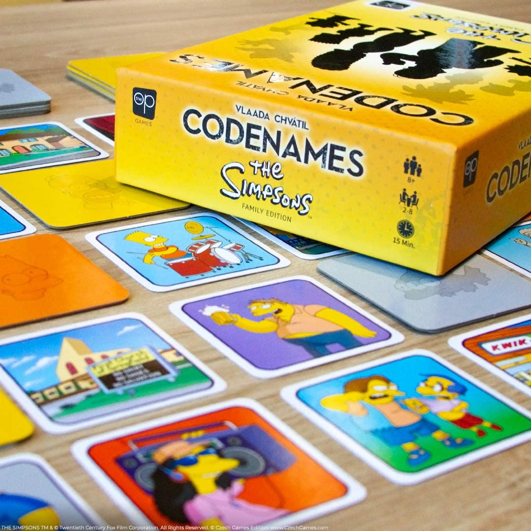 CODENAMES: The Simpsons Family Edition