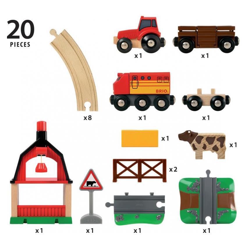 Farm Railway Set - TOYTAG