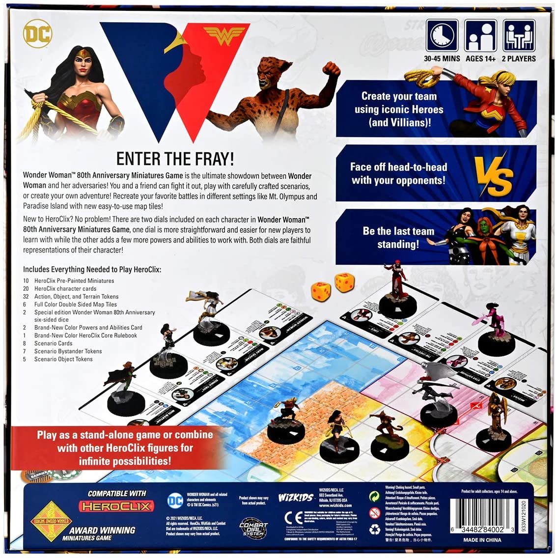 DC Comics HeroClix: Wonder Woman 80th Anniversary Miniatures Game