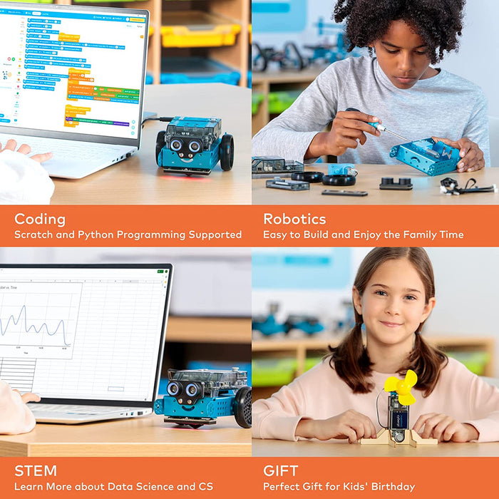 Makeblock mBot 2 / Neo (with CyberPi) Coding Robot for Scratch, Python ...