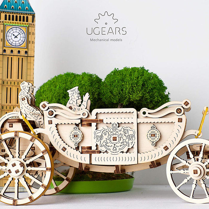 UGEARS 3D Wooden Puzzle - Royal Сarriage
