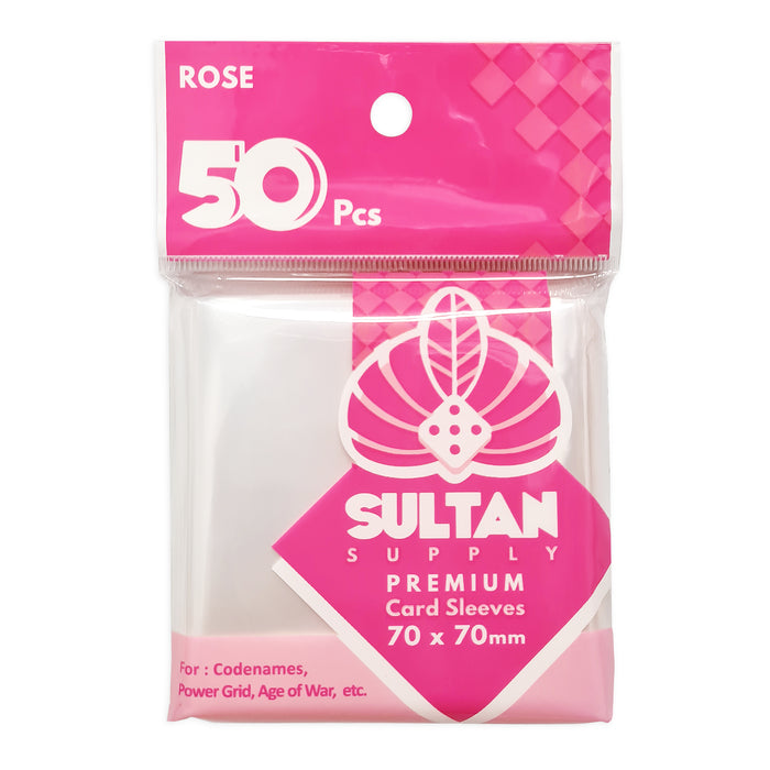 Sultan Card Sleeves: ROSE