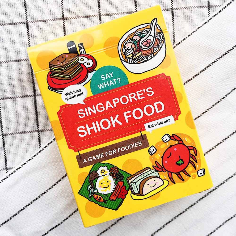 SAY WHAT? Singapore's Shiok Food Card Game