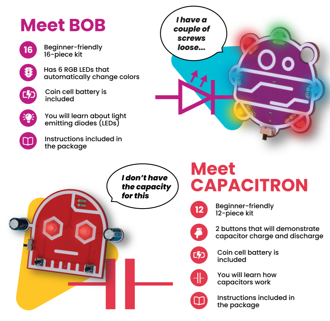 CircuitMess Wacky Robots Bundle