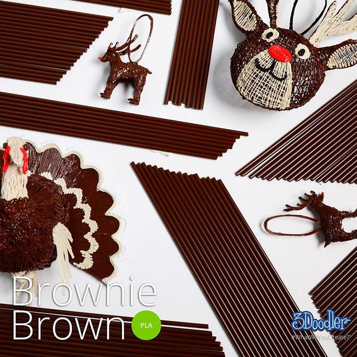 3Doodler Filament PLA - Brownie Brown - TOYTAG