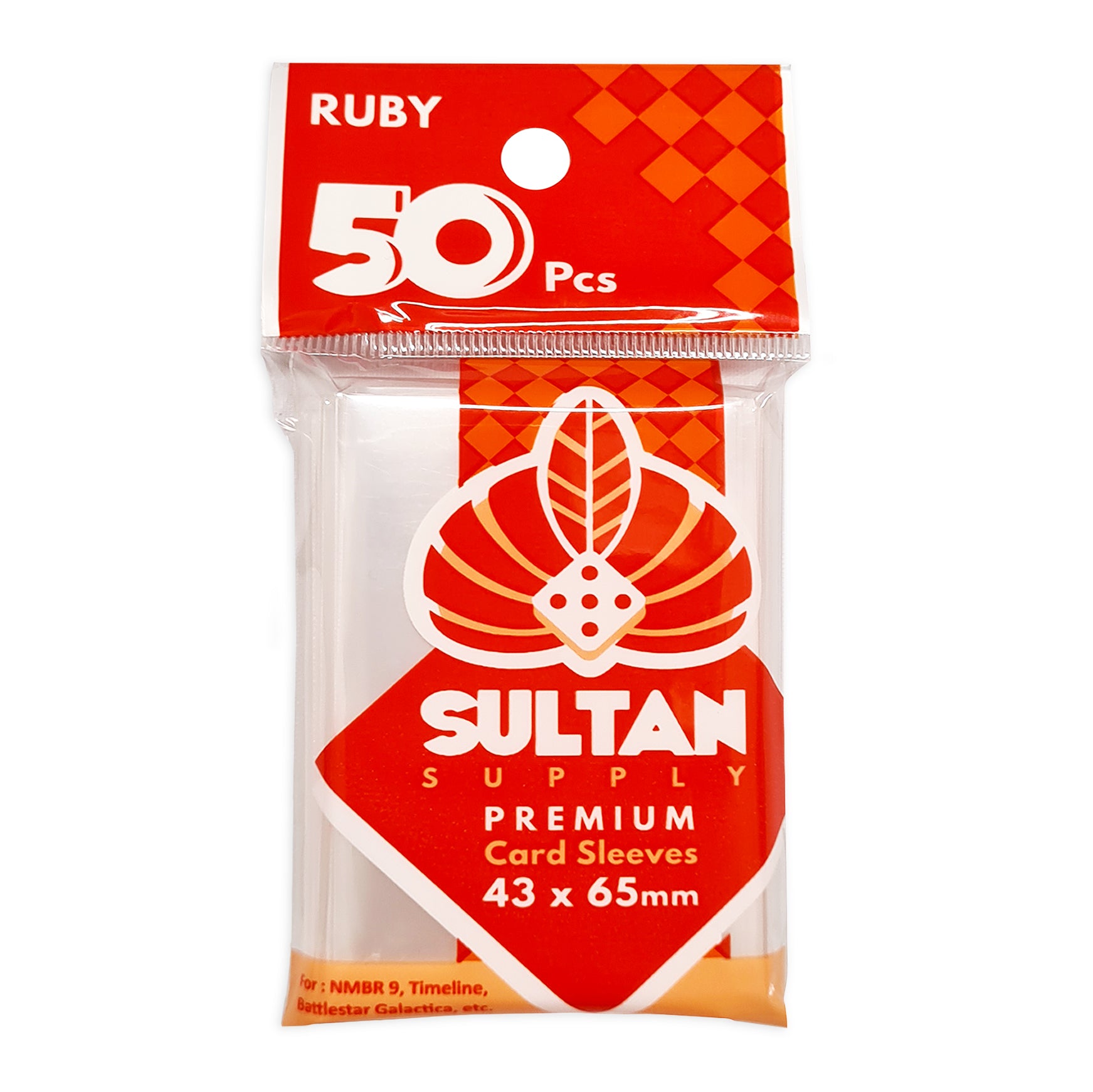 Sultan Card Sleeves: RUBY