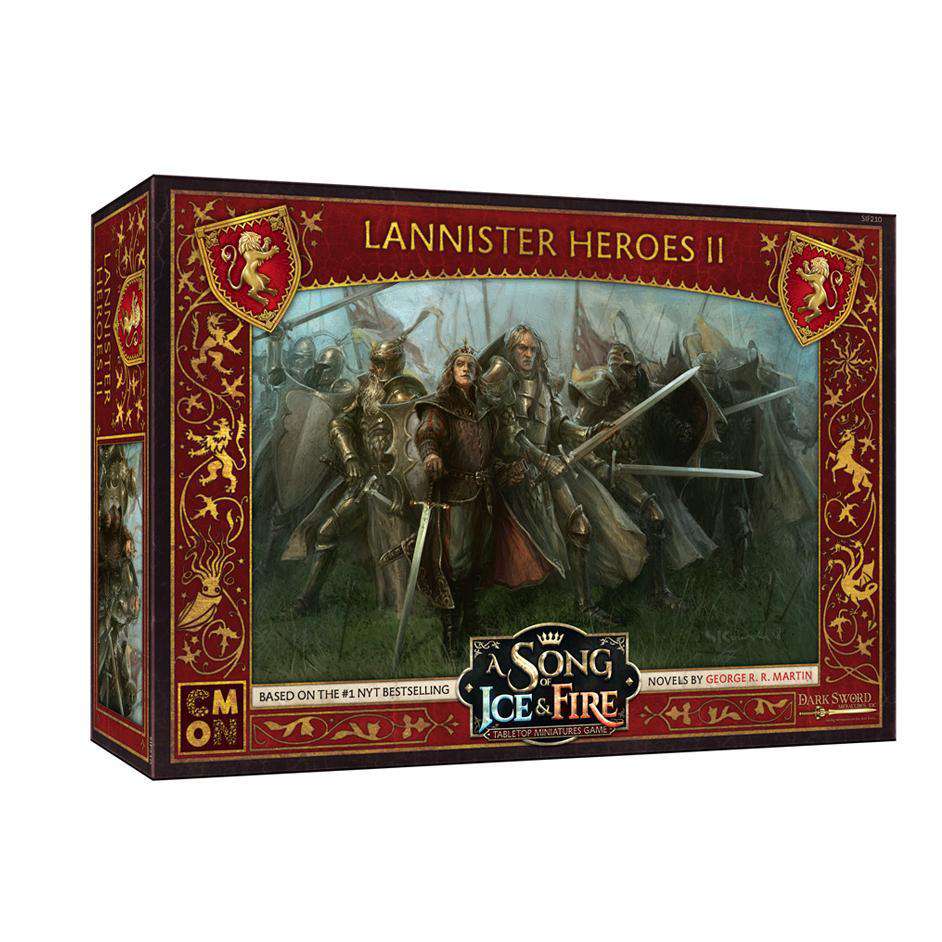 A Song of Ice and Fire: Lannister Heroes 2 Unit Box - TOYTAG