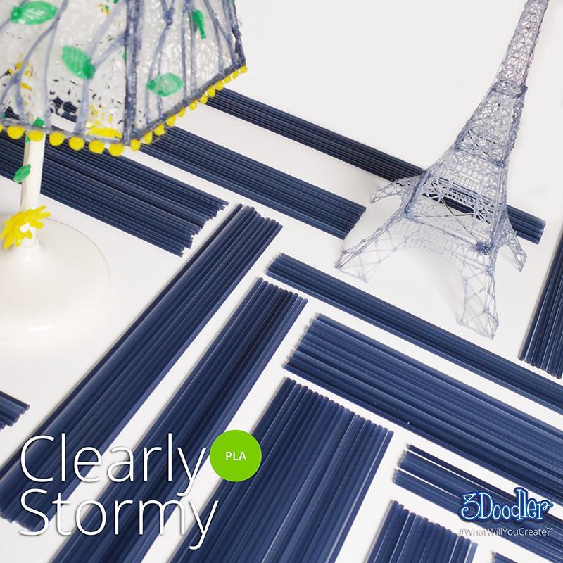 3Doodler Filament PLA - Clearly Stormy - TOYTAG