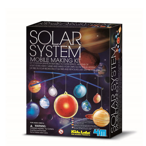 4M KidzLabs Solar System Mobile Making Kit
