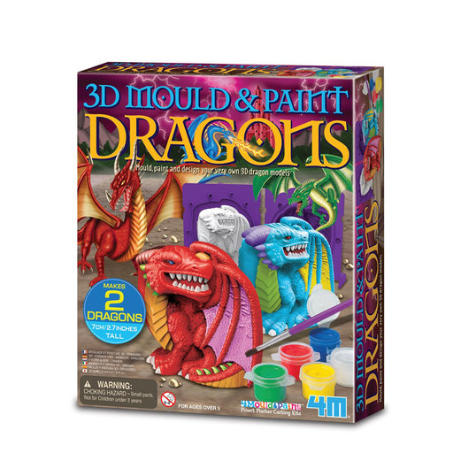 4M Mould & Paint - 3D Dragons