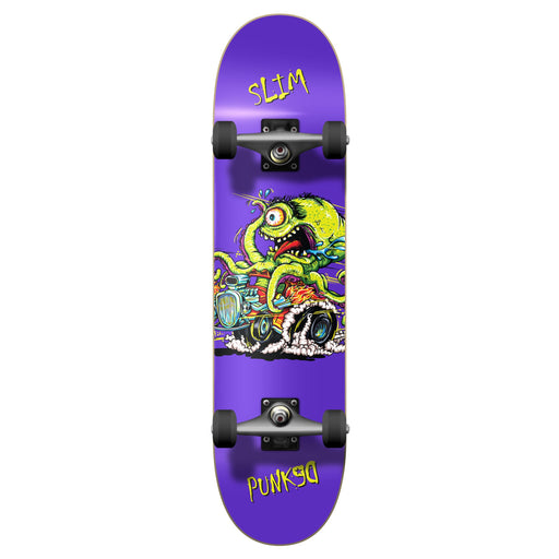 Yocaher Skateboard  7.5" - Graphic Hot Rod Slim