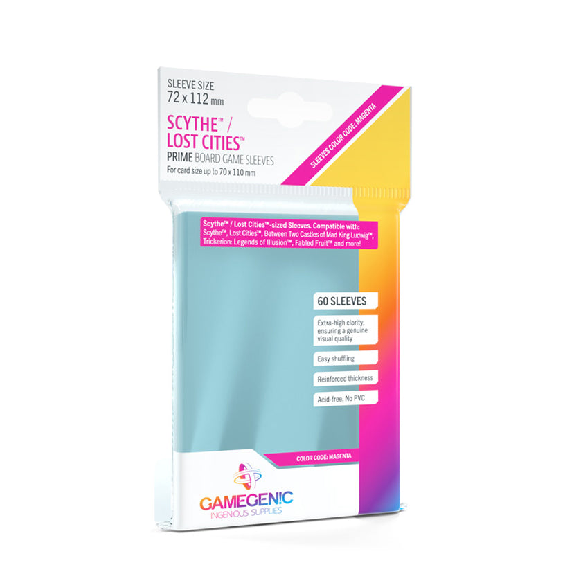 Gamegenic Board Game Sleeves – Scythe/Lost Cities [ 72 x 112 mm ]