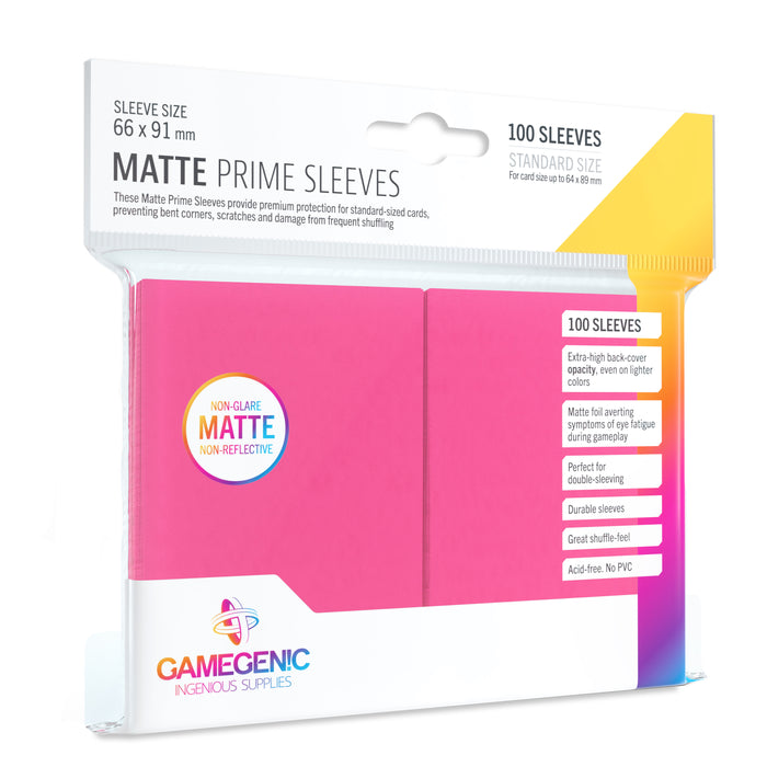 Gamegenic Board Game Sleeves – MATTE PRIME Standard Card