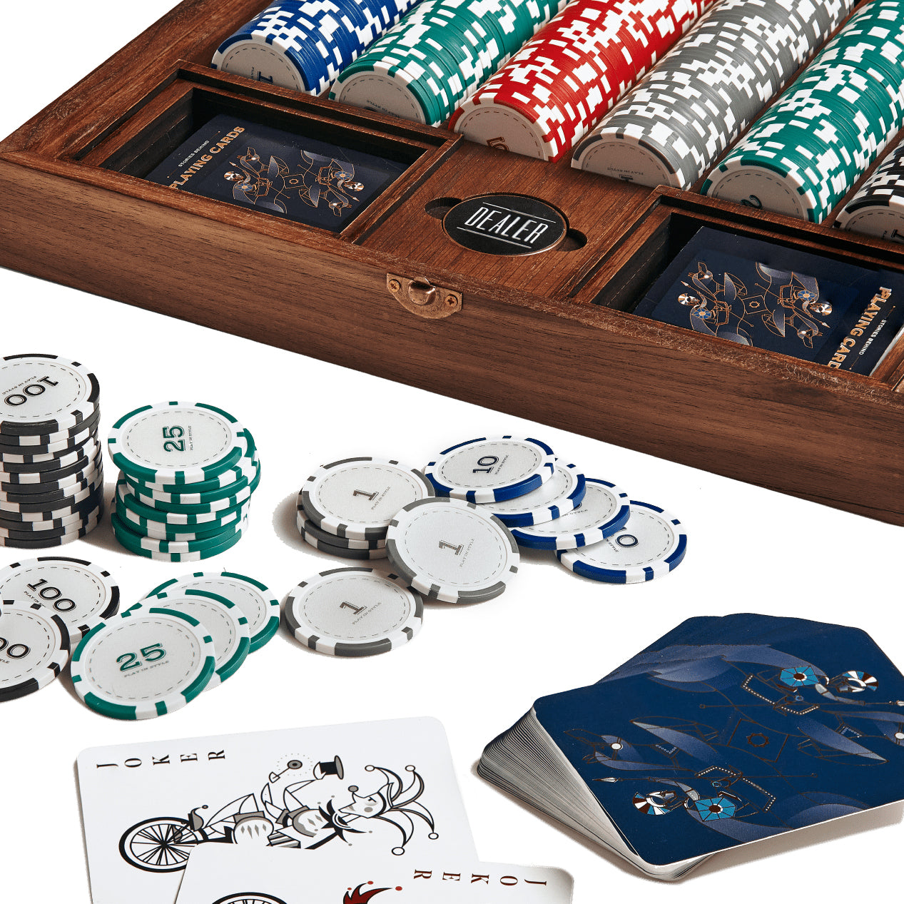 Bowtie Poker Chip Set