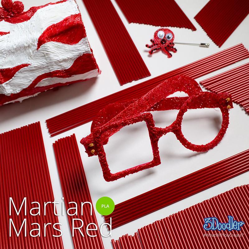 3Doodler Filament PLA - Martian Mars Red - TOYTAG
