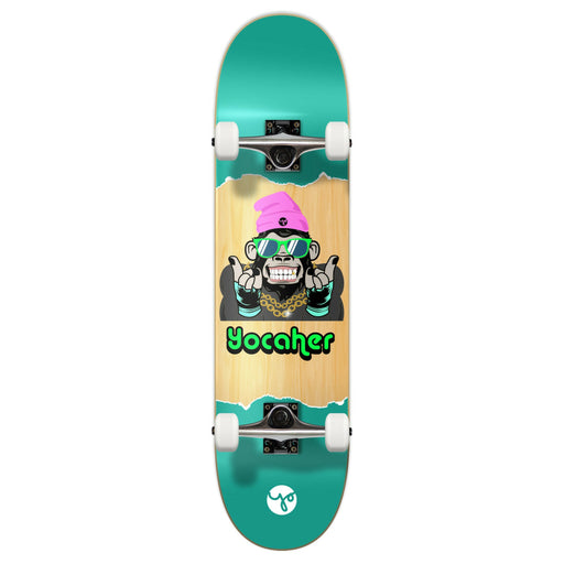 Yocaher Skateboard  7.5" - Chimp Series - See No Evil