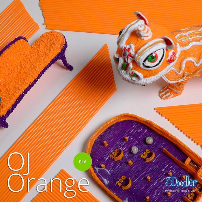 3Doodler Filament PLA - OJ Orange - TOYTAG