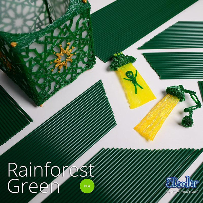 3Doodler Filament PLA - Rainforest Green - TOYTAG