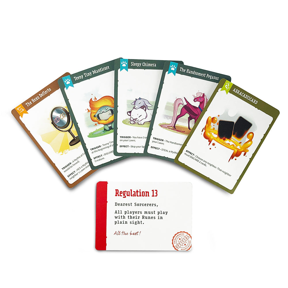 Runes & Regulations: A Game of Suburban Sorcery