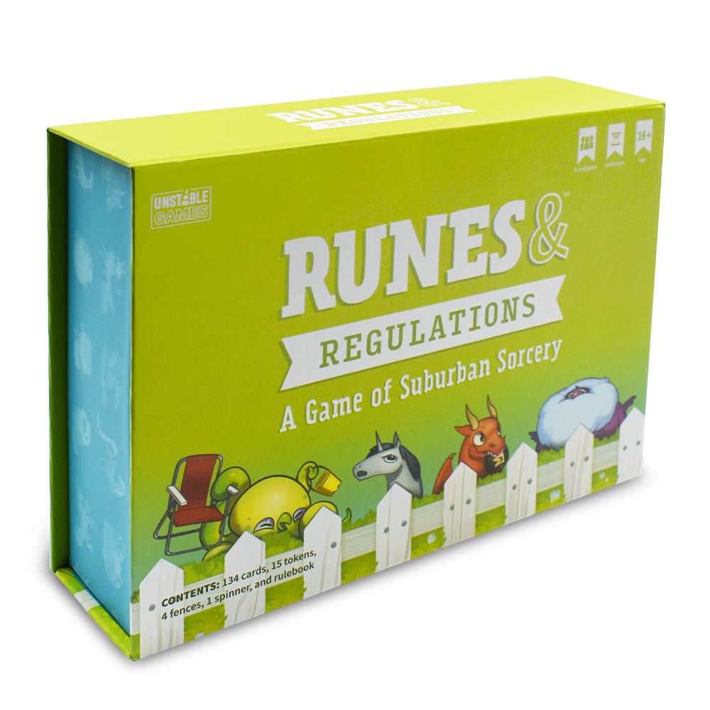 Runes & Regulations: A Game of Suburban Sorcery