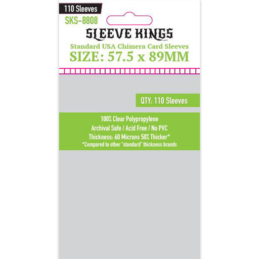 Sleeve Kings Standard USA Chimera Card Sleeves (57.5x89mm) - 110 Pack