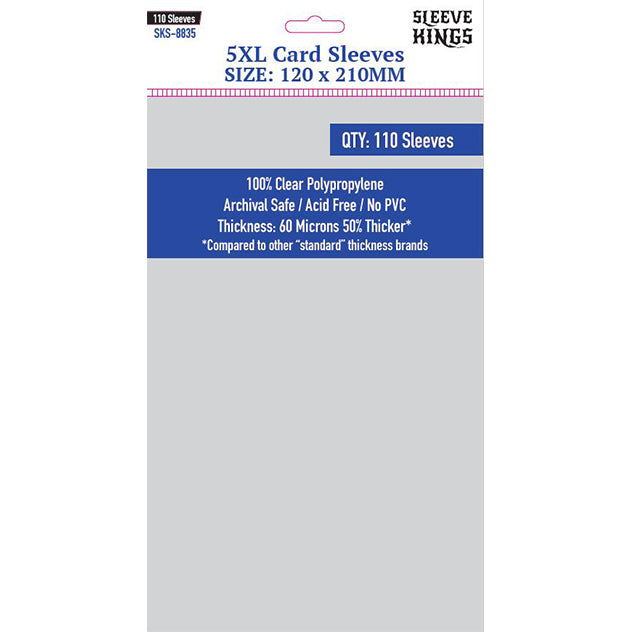 Sleeve Kings "5XL" (120 x 210) - 110 Pack