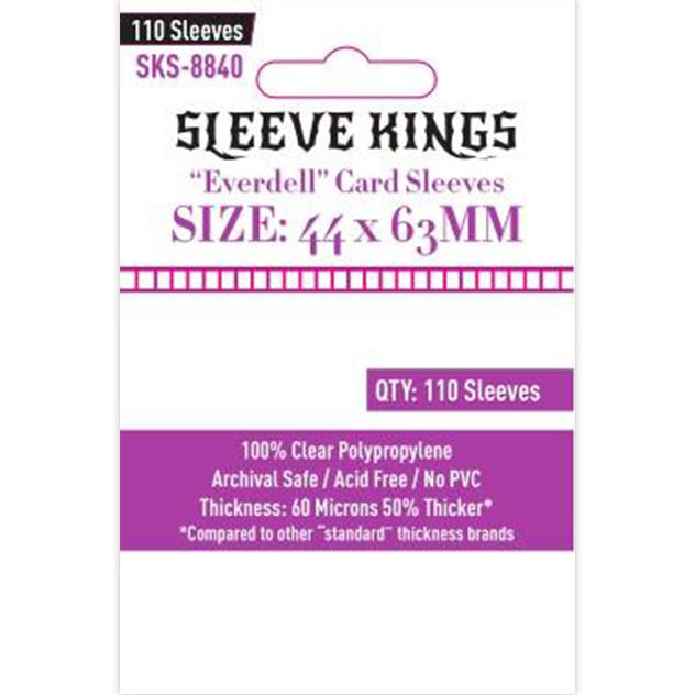 Sleeve Kings "Everdell Mini Compatible" Sleeves (44 X 63 MM) - 110 Pack