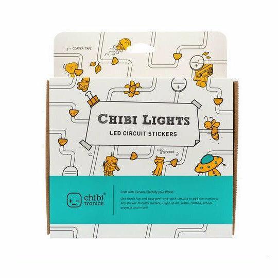Chibitronics Chibi Lights LED Circuit Stickers STEM Starter Kit - TOYTAG