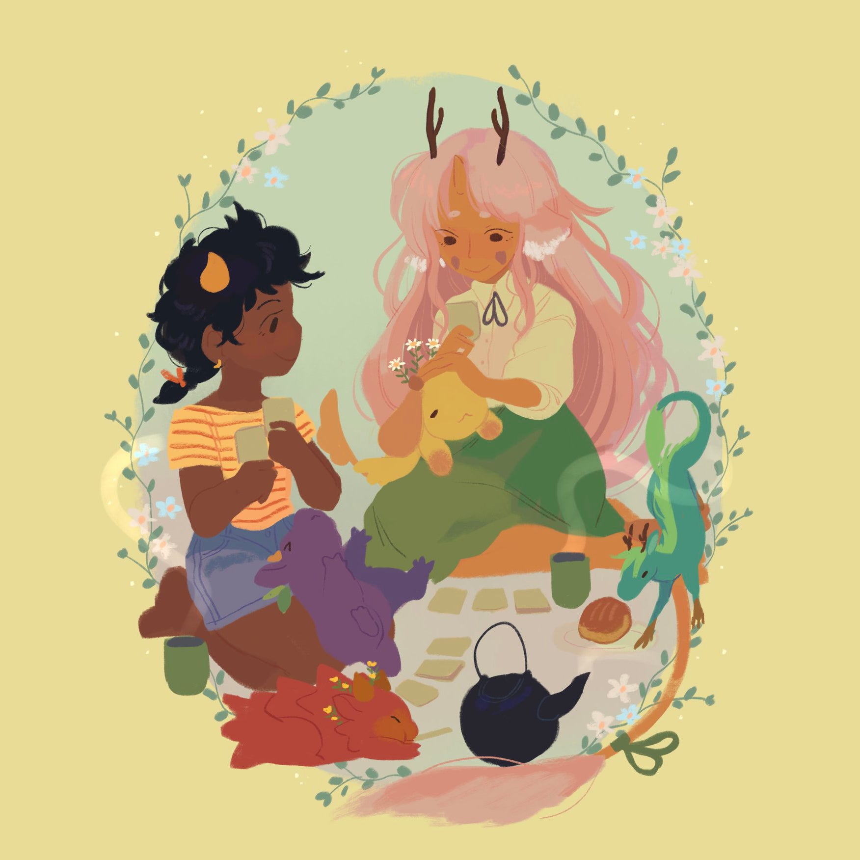 The Tea Dragon Society Card Game