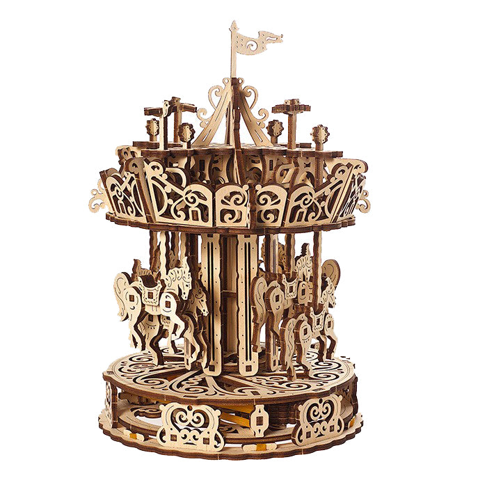 UGEARS 3D Wooden Puzzle - Carousel