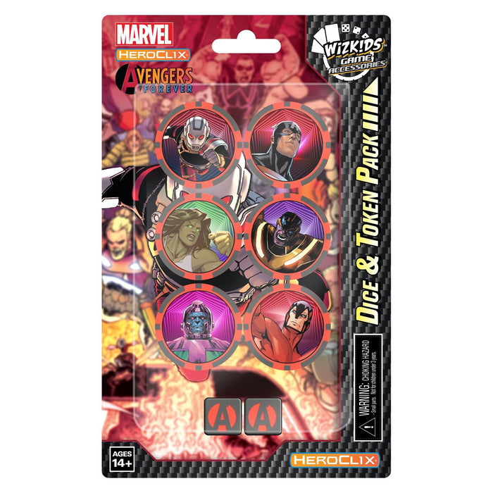 Marvel HeroClix: Avengers Forever Dice & Token Pack