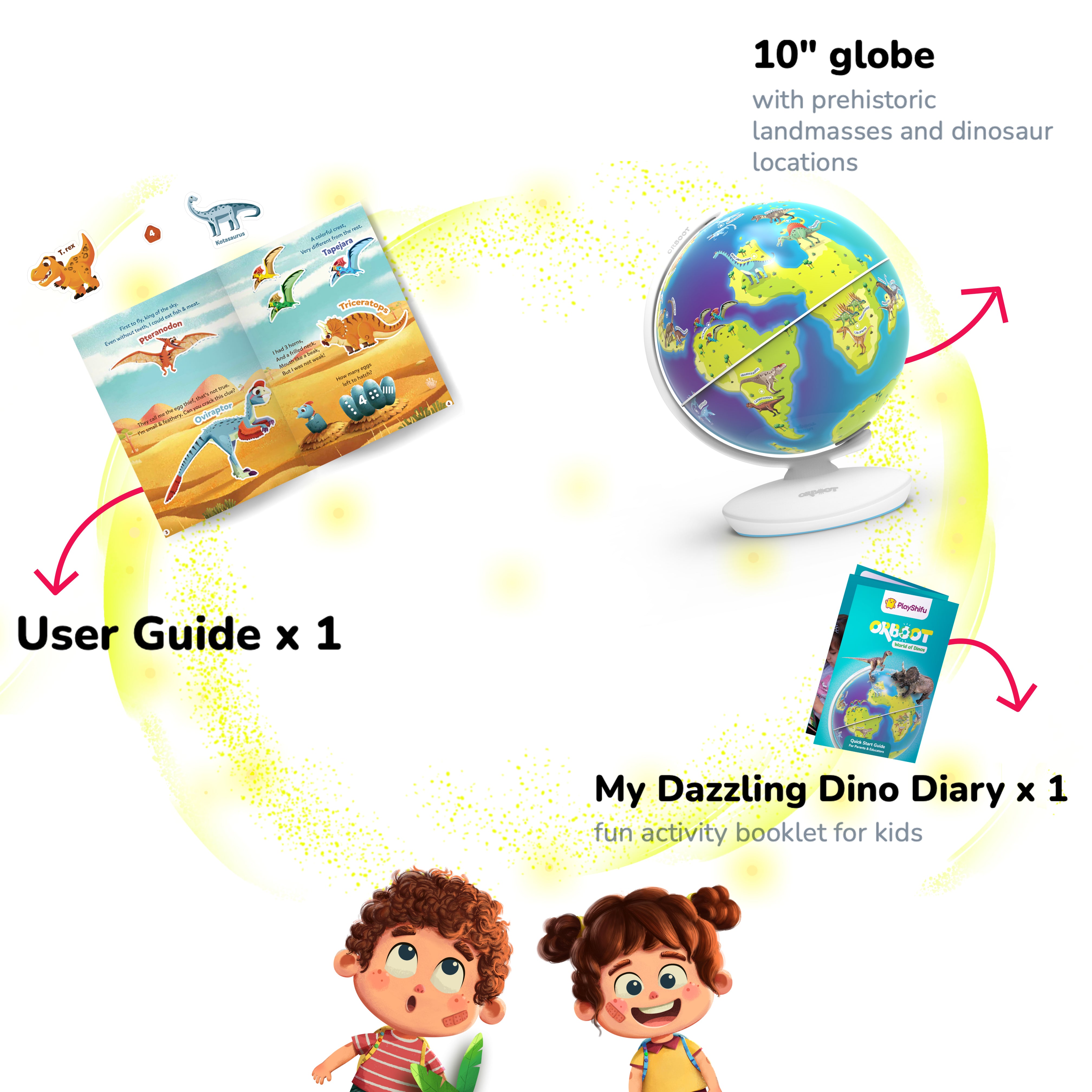 Orboot Dinos - World of Dinosaurs