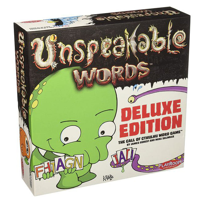 Unspeakable Words Deluxe Edition The Call of Cthulhu Word Card Game