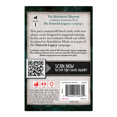 Arkham Horror LCG: The Miskatonic Museum