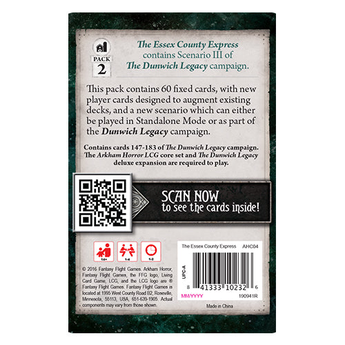 Arkham Horror LCG: The Essex County Express