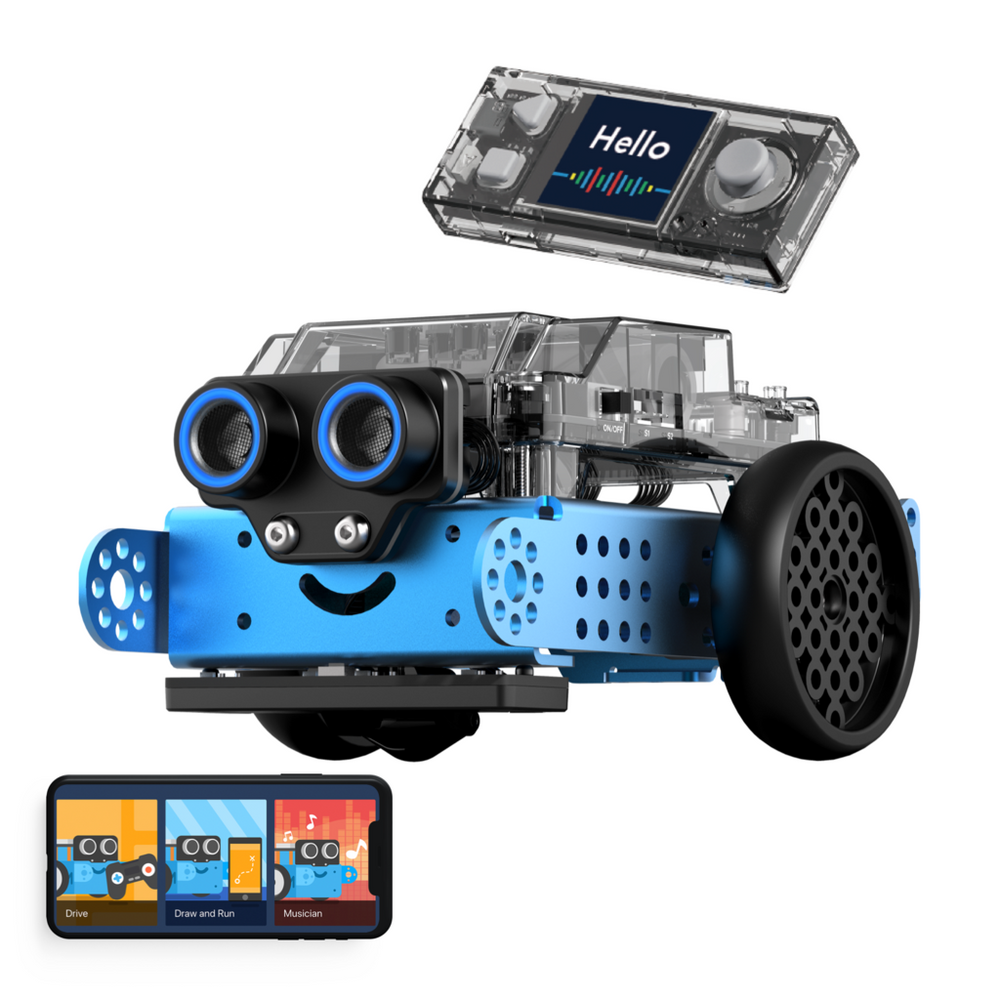 mBot 2 / Neo (with CyberPi) Coding Robot for Scratch, Python Wi-Fi, IoT, AI Programming