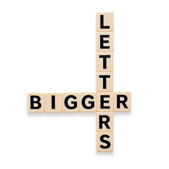 Big Letter Bananagrams®