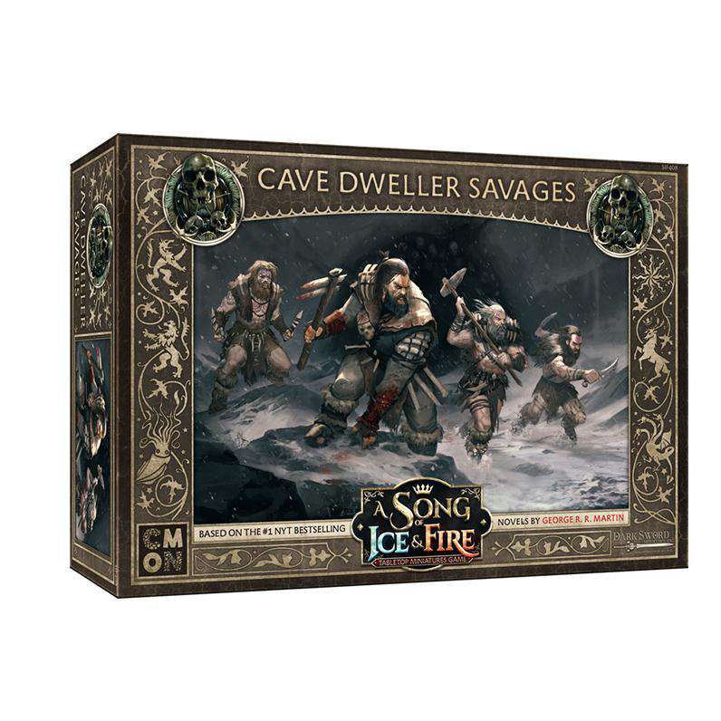 A Song of Ice and Fire:  Cave Dweller Savages Unit Box - TOYTAG