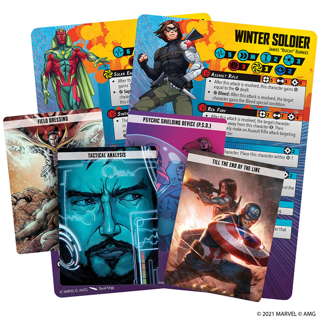 Marvel: Crisis Protocol - Vision & Winter Soldier Character Pack