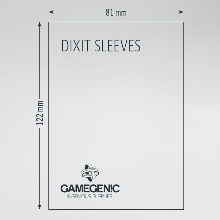 Gamegenic Board Game Sleeves – Dixit™/Mysterium™ (Sand)