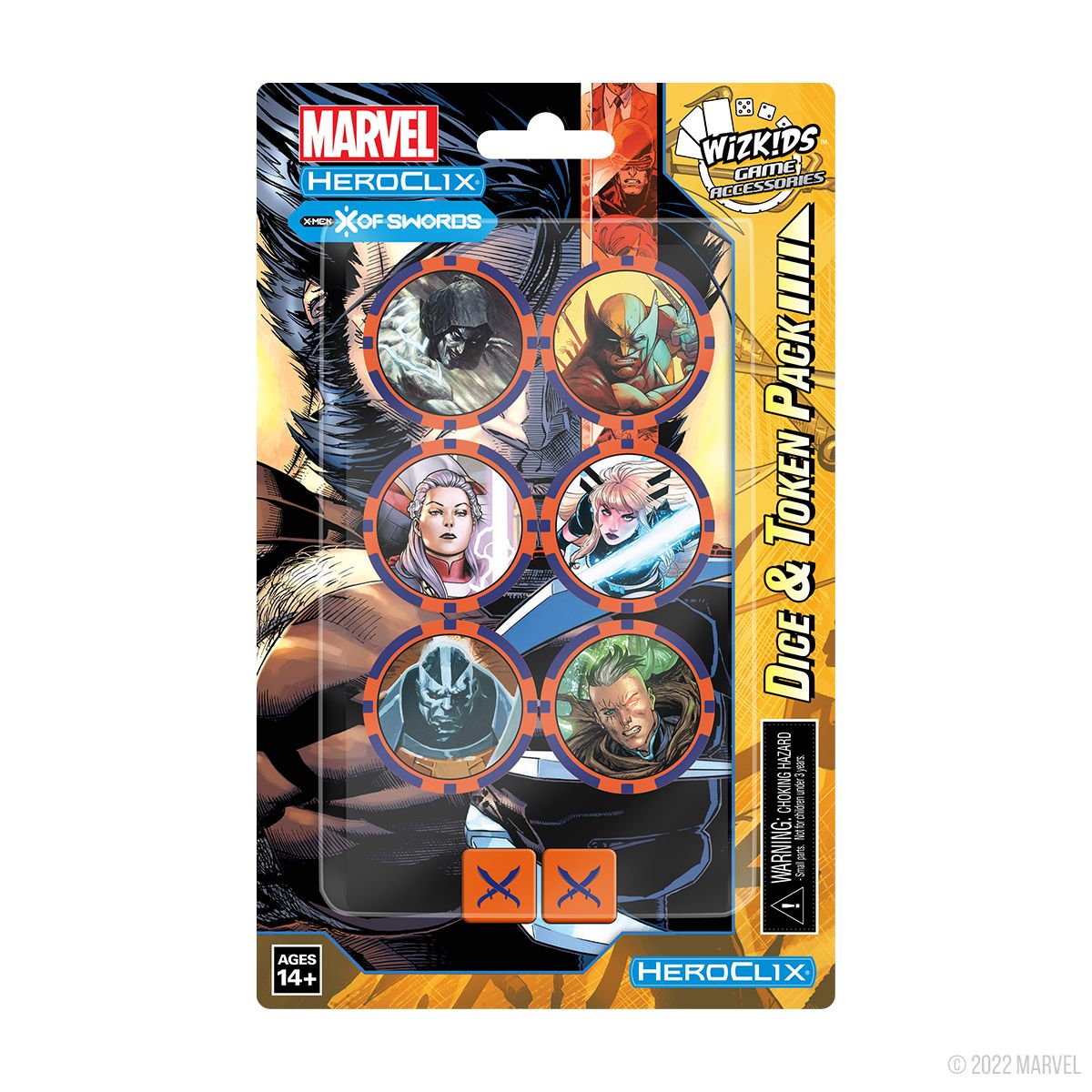 Marvel HeroClix: X-Men X of Swords Dice & Token Pack