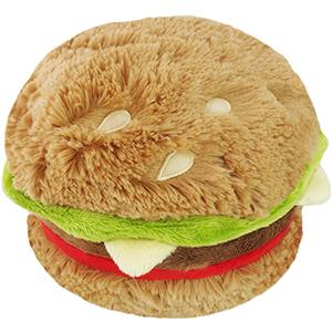 Mini Squishable Comfort Food Hamburger 7" Plush - TOYTAG