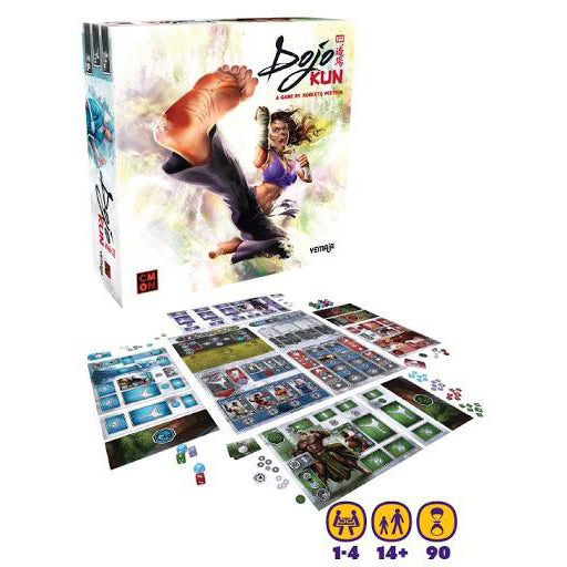 CMON Dojo Kun Strategy Board Game Review: Dojo Kun - Tabletop Together