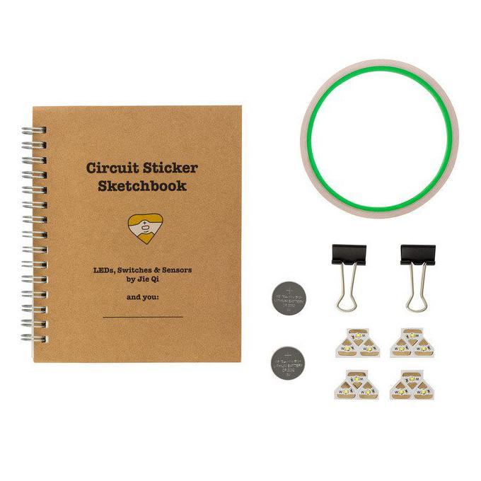 Chibitronics Chibi Lights LED Circuit Stickers STEM Starter Kit - TOYTAG