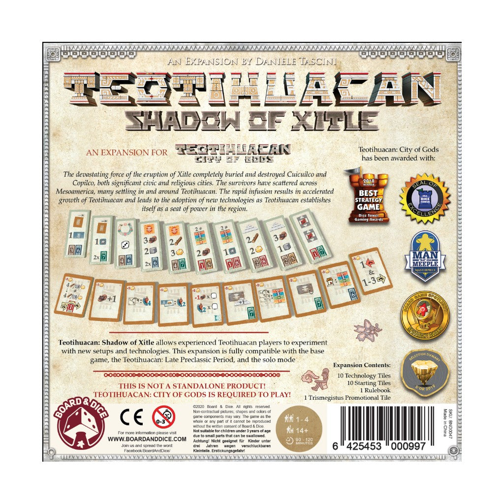 Teotihuacan: Shadow of Xitle Expansion