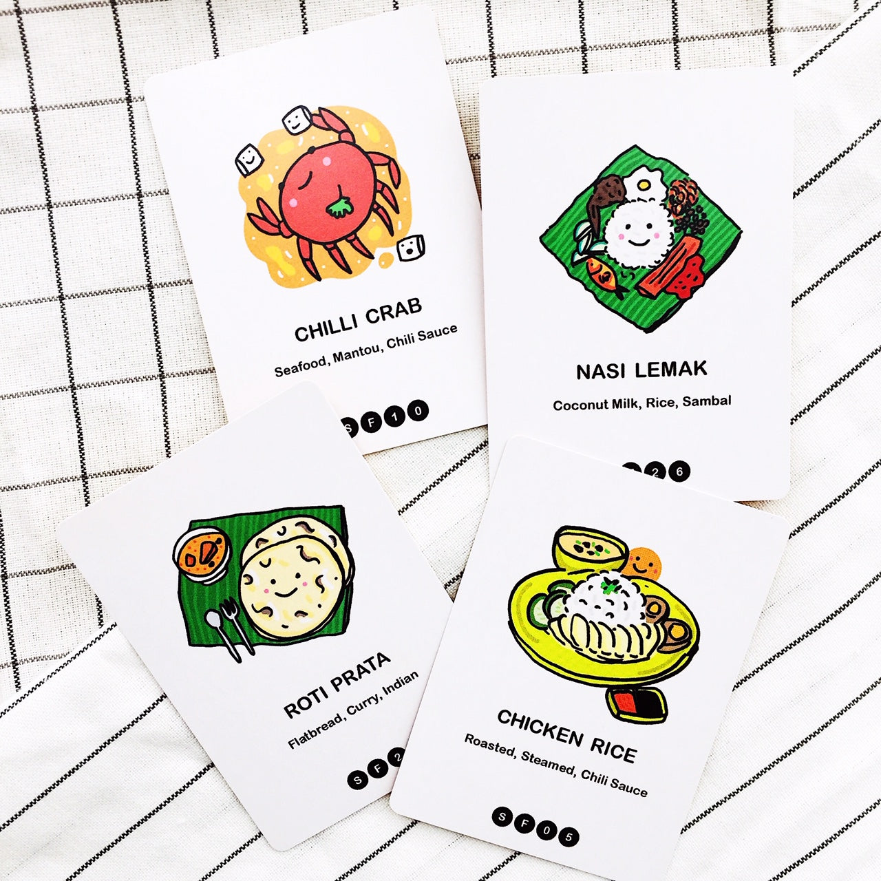 SAY WHAT? Singapore's Shiok Food Card Game