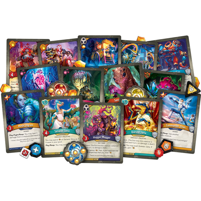 KeyForge: Worlds Collide Decks